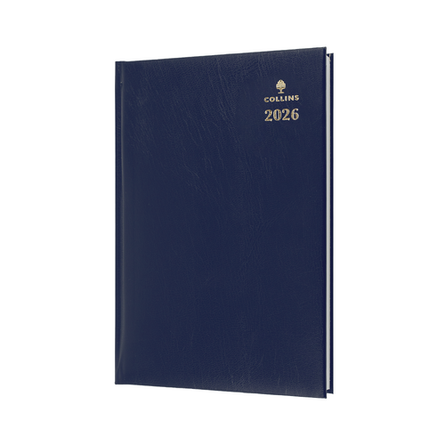2026 Diary Collins Sterling A4 Week to View Blue 344.P59