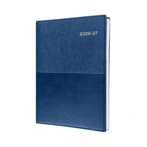 Collins Vanessa 2026-2027 Financial Year Diary A4 Day to Page Blue FY145.V59