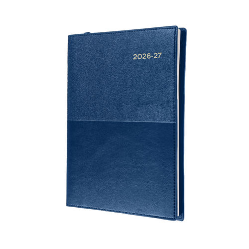 Collins Vanessa 2026-2027 Financial Year Diary A5 Week to View Blue FY385.V59