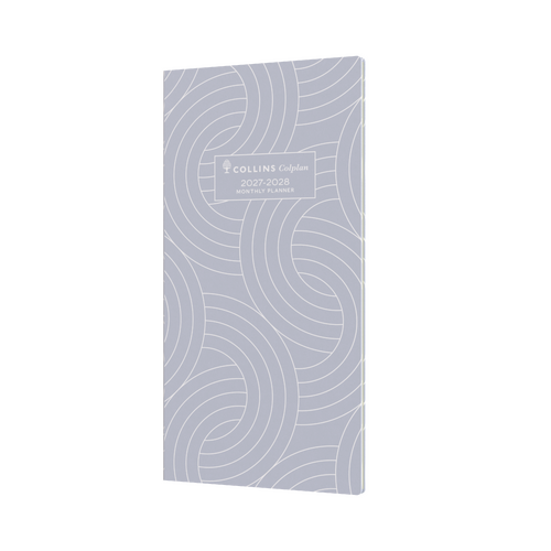 Collins Colplan 2027-2028 2-Year Planner B6/7 Month to View Grey Early Edition 11W.V98