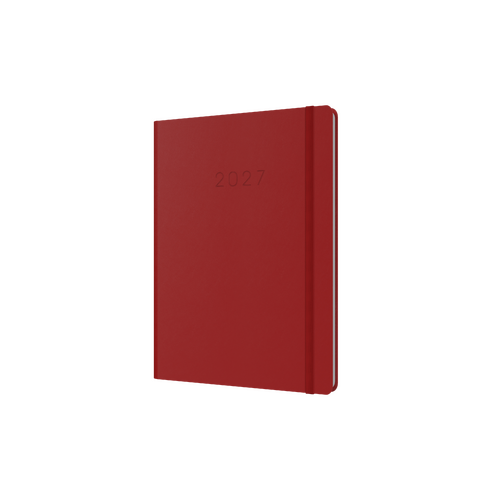 2027 Diary Collins Legacy A5 Week to View Red, CL53.15