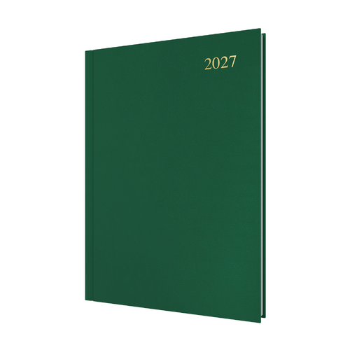2027 Diary Collins Essential A4 Day to Page Green, ESSA41.52