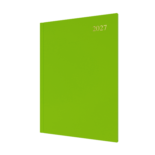 2027 Diary Collins Essential A4 Week to View Lime, ESSA43.64
