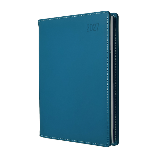 2027 Diary Debden Associate II Desk A4 Week to View Teal, 4251.U53