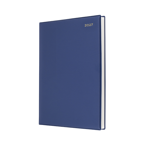 2027 Diary Collins Belmont Desk A4 Day to Page Navy, 147.V59