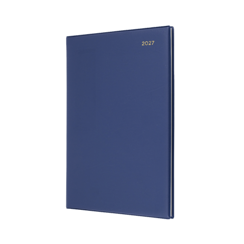 2027 Diary Collins Belmont Desk A4 Week to View Navy, 347.V59