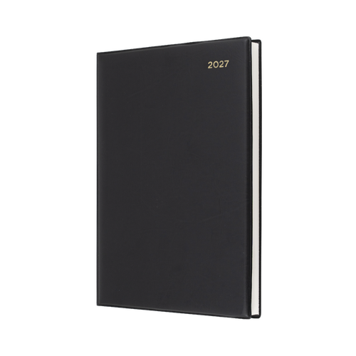 2027 Diary Collins Belmont Desk Manager Day to Page Black, QBA41.V99