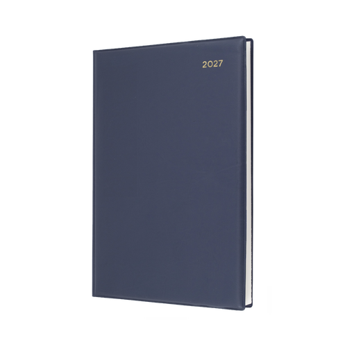 2027 Diary Collins Belmont Desk Manager Day to Page Navy, QBA41.V59