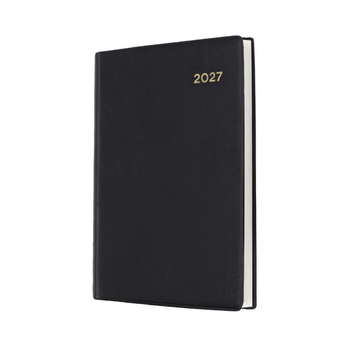 2027 Diary Collins Belmont Pocket A7 Day to Page Black, 137.V99