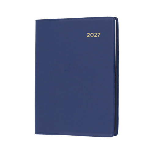 2027 Diary Collins Belmont Pocket A7 Week to View with Pencil Navy, 337P.V59