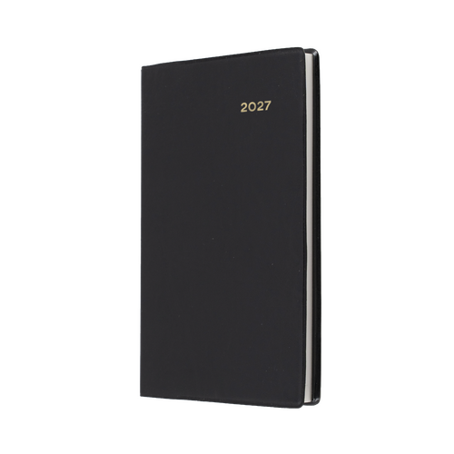 2027 Diary Collins Belmont Pocket B7R Week to View Black, 357.V99