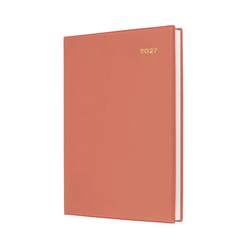 2027 Diary Collins Belmont Colours A5 Day to Page Orange, 187.V44