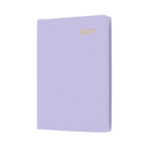 2027 Diary Collins Belmont Colours Pocket A7 Week to View Lilac, 337.V55