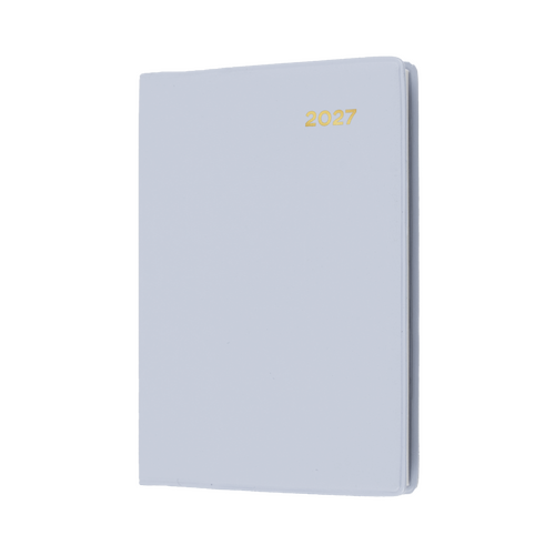 2027 Diary Collins Belmont Colours Pocket A7 Week to View Grey, 337.V98