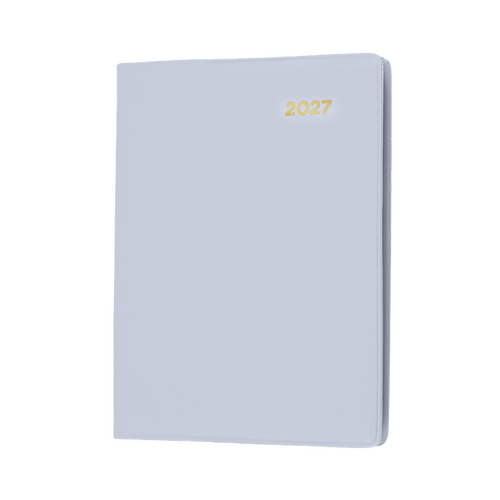 2027 Diary Collins Belmont Colours A7 Week to View with Pencil Grey, 337P.V98