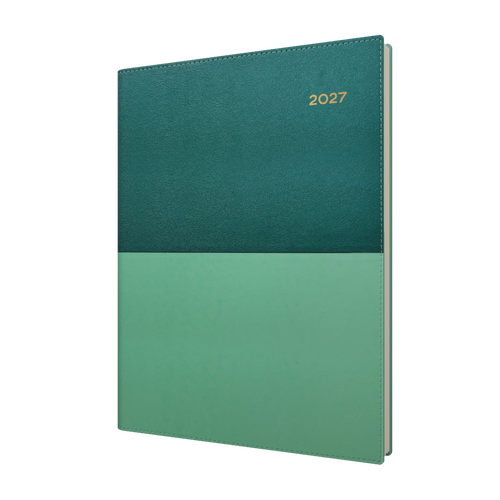 2027 Diary Collins Vanessa A4 Day to Page Teal, 145.V53/61