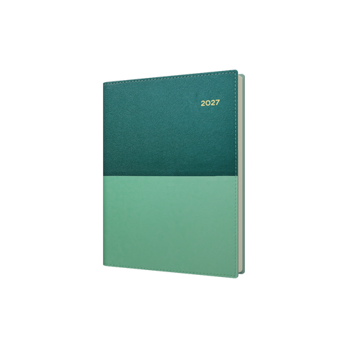 2027 Diary Collins Vanessa A5 Day to Page Teal, 185.V53/61