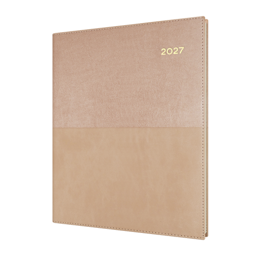 2027 Diary Collins Vanessa Quarto Week to View Rose Gold, 325.V49