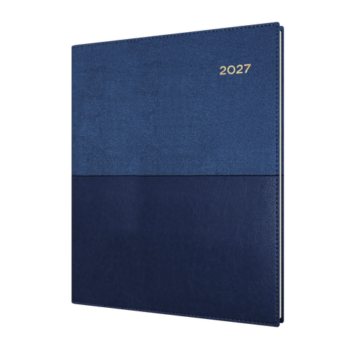 2027 Diary Collins Vanessa Quarto Week to View Blue, 325.V59