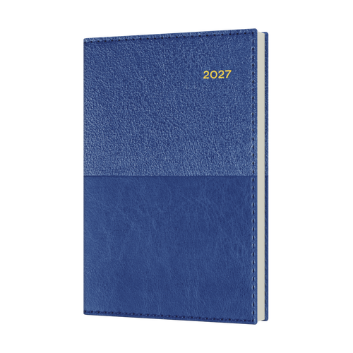 2027 Diary Collins Vanessa B7R Week to View Blue, 355.V59