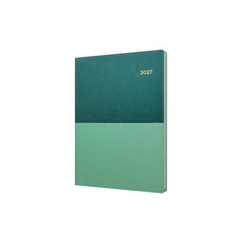 2027 Diary Collins Vanessa A5 Week to View Teal, 385.V53/61