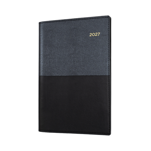 2027 Diary Collins Vanessa A5 Month to View with Notes Black, 585.V99