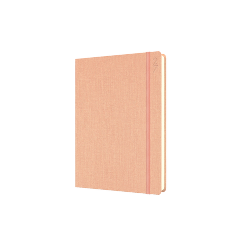 2027 Diary Debden Designer Desk A5 Day to Page Peach, D18.P51