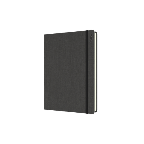 2027 Diary Debden Designer Desk A5 Day to Page Charcoal, D18.P98