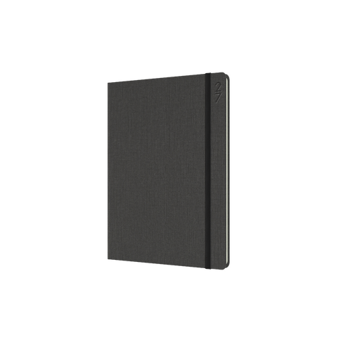 2027 Diary Debden Designer Desk A5 Week to View Charcoal, D38.P98