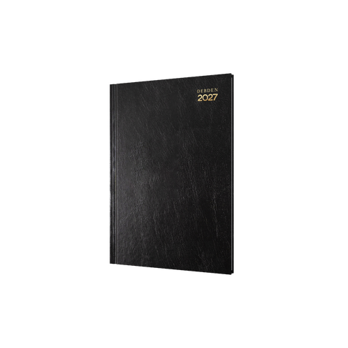 2027 Diary Debden Kyoto A5 Week to View Black, 3501.P99
