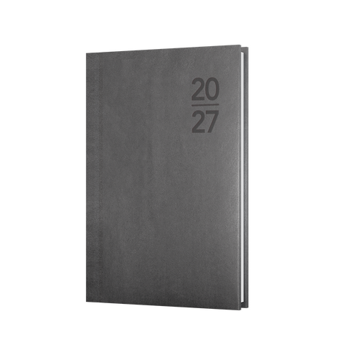 2027 Diary Collins Silhouette B7R Week to View Charcoal, S6700.P98