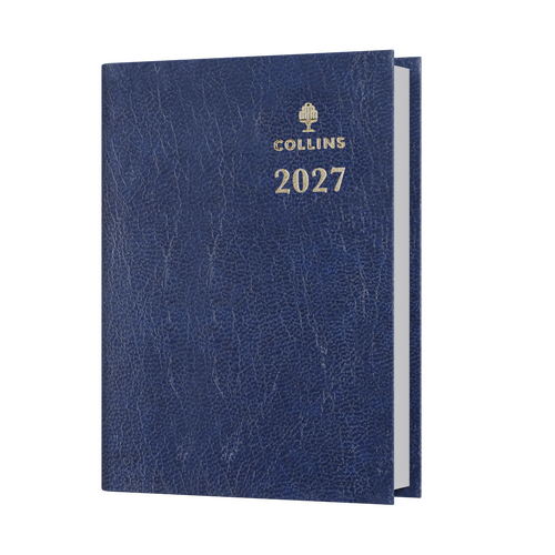 2027 Diary Collins Sterling A7 Day to Page with Pencil Blue, 133P.P59