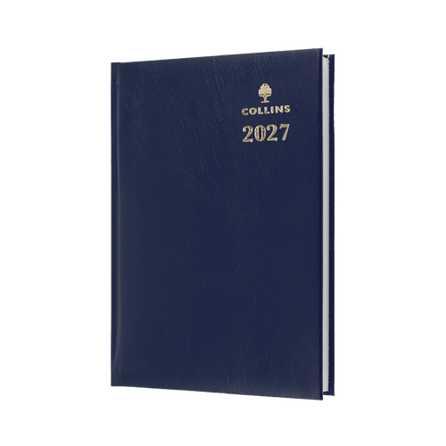 2027 Diary Collins Sterling A5 Day to Page Blue, 184.P59