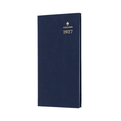 2027 Diary Collins Sterling B6/7 Week to View Portrait Blue, 373P.P59