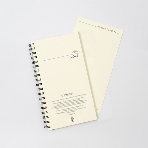 2027 Refill Debden Elite Executive Pocket Week to View, 1165.CRF