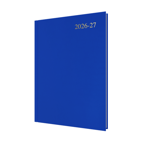 2026-2027 Financial Year Diary Collins Essential A4 Day to Page Blue ESSA41M.60