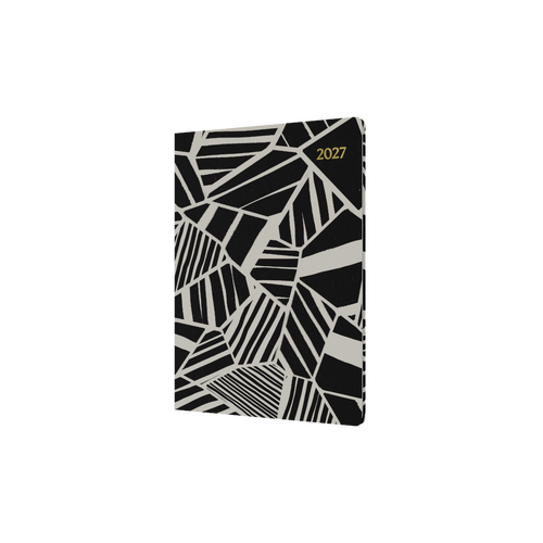 2027 Diary Collins Bold Mono A5 Week to View Recycled Bold Black, E-BM153.B1