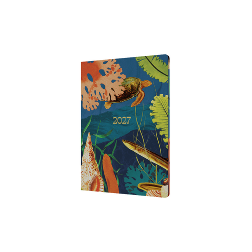 2027 Diary Collins Modern Organic A5 Week to View Recycled Turtle, E-MO153.TUR