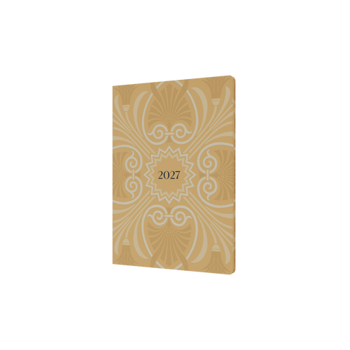 2027 Diary Collins Lavish Lux A5 Week to View Recycled Yellow, E-LL153.45