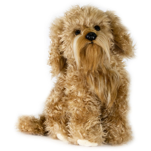 Bocchetta Plush Toys 30cm Oodle Gilbert (sitting) Brown, 6437