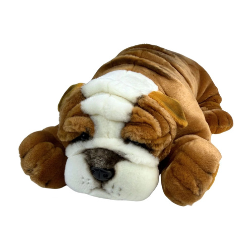 Bocchetta Plush Toys 35cm Boston the Bulldog Australiana Soft Toy, 6402