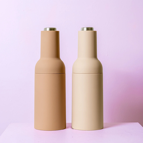Sage & Cooper Thea Automatic Salt & Pepper Grinder Set Beige/Caramel D169.18