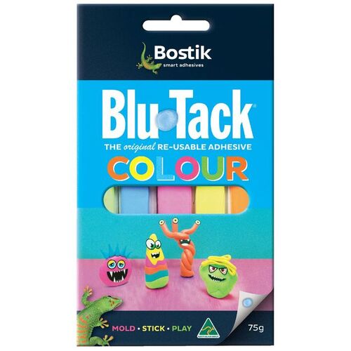 Bostik Blu-Tack Colour 75g
