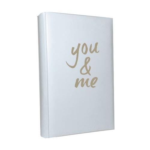 Profile Memo Slip-in Photo Album -You & Me- White - Holds 300 10cm x 15cm Photos