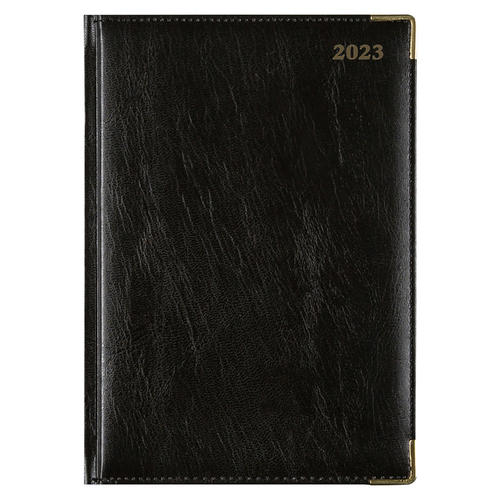 2023 Diary Cumberland Corporate A5 Week to View Black 57CFBK23