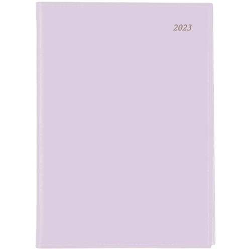 2023 Diary Cumberland SOHO A4 Week to View Lilac Spiral 47SSHLC23