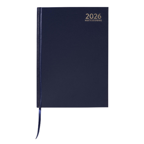 2026 Diary Cumberland Classic A5 Week to View Blue, ACCO 57ECBL26