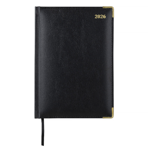 2026 Diary Cumberland Corporate A5 Day to Page Black, ACCO 51CFBK26