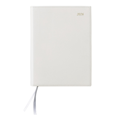 2026 Diary Cumberland SOHO A5 Day to Page Ash White, ACCO 51SSHPK26
