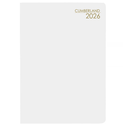 2026 Diary Cumberland Monthly Planner A5 Month to View White, ACCO 548PASS26